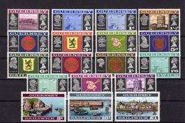 R5216  /  GUERNESEY 1969-1970 neufs XX