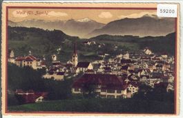 Wald ZH - Generalansicht - Guggenheim-Litho