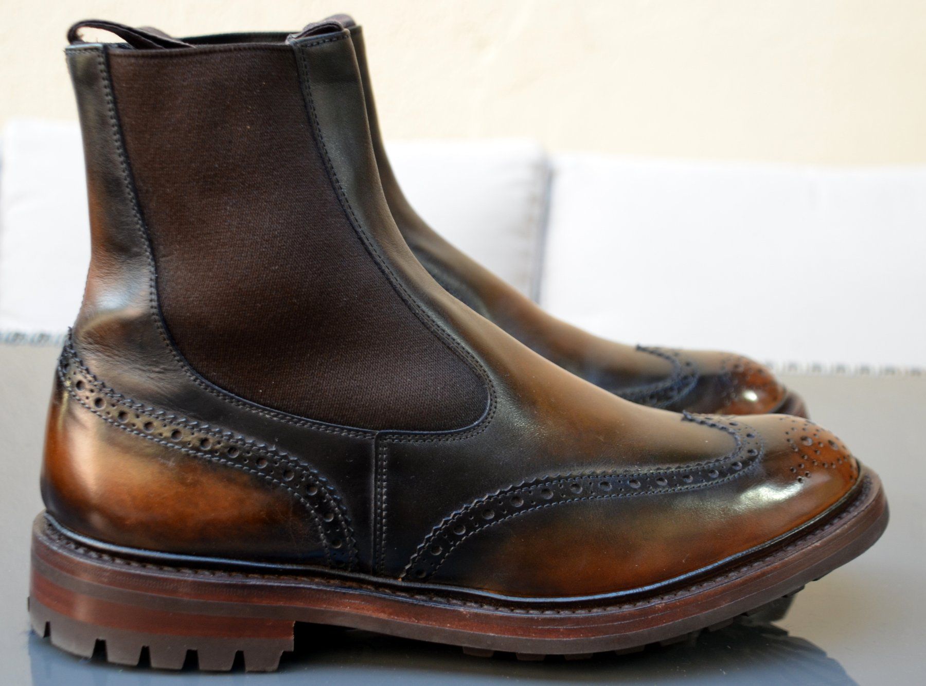 Scarpe da uomo: Tricker's Boots / bottes .10 / 44 – Usato da Collonges venduto da Auganien 8