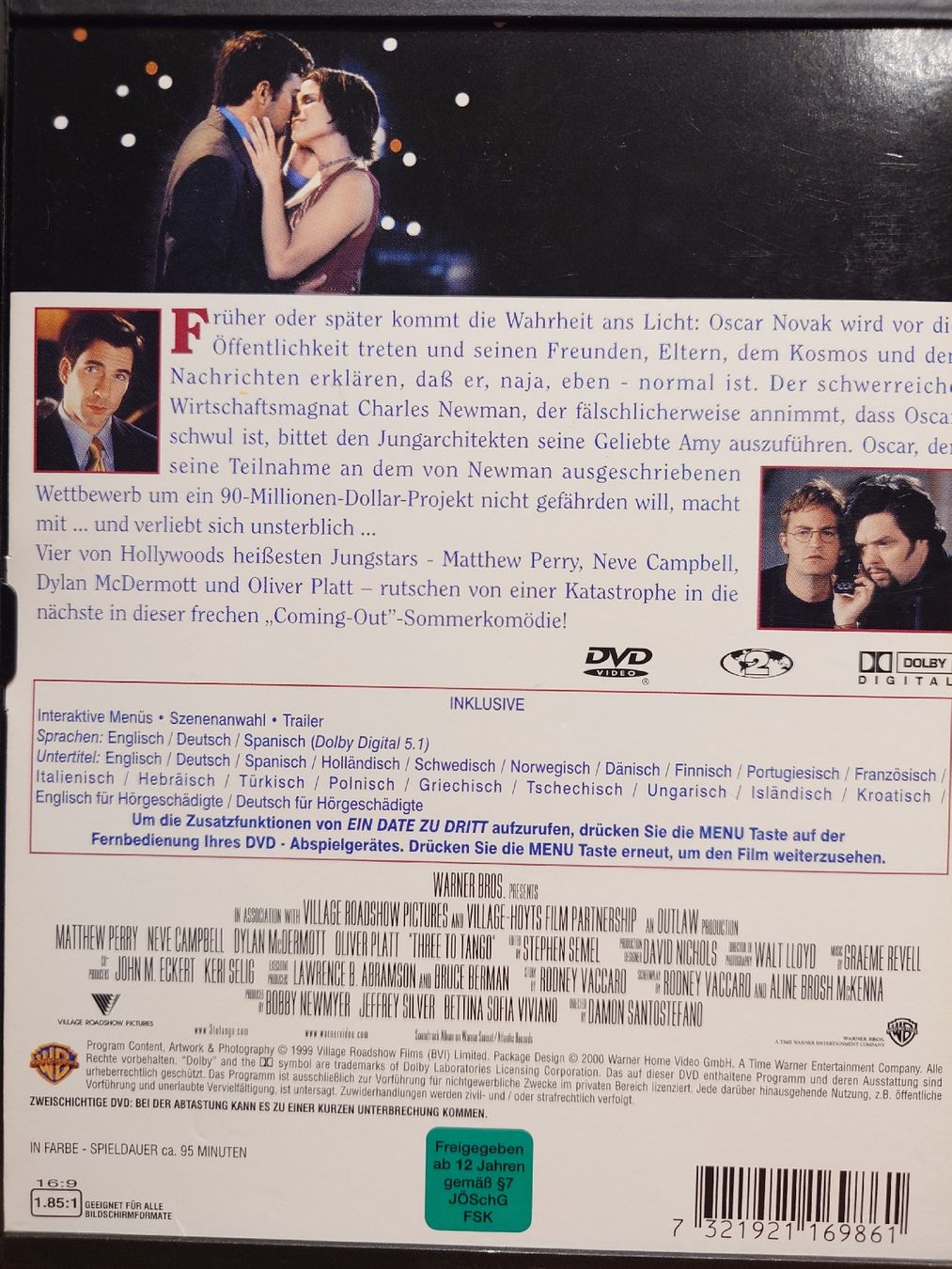 Tutti i DVDs: DVD Ein Date zu dritt, Top Zustand! – Usato da Kirchberg BE venduto da Myford 1