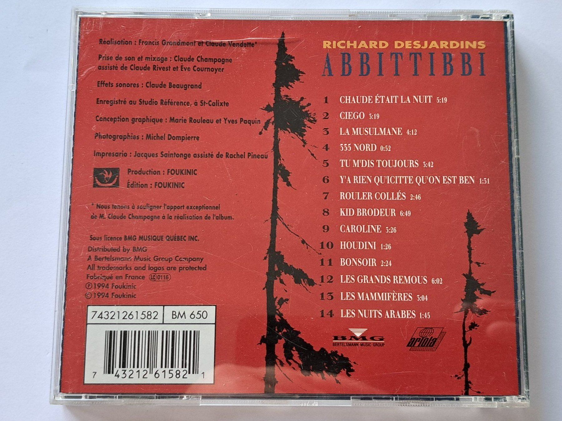 CDs: Cd Richard Desjardins - Abbittibbi  – Gebraucht aus Pully von bro_n52j 1