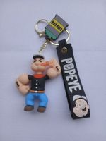 Popeye Schlüsselanhänger Schwarz