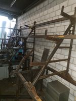 Stabiles Metallgestell / Schwerlastregal für Stahlprofil