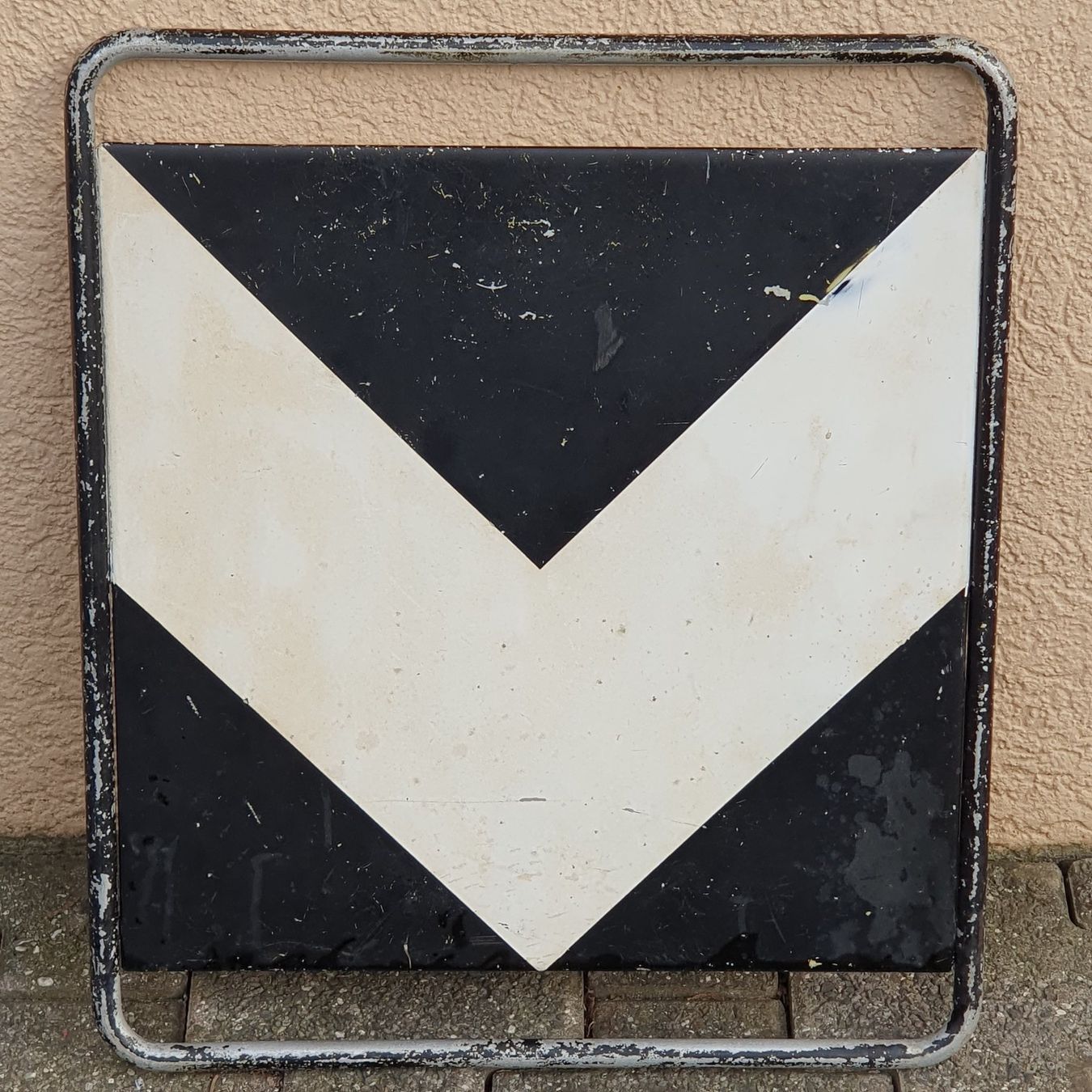 SBB/CFF/FFS Insegne: Fahrtregelungstafel & Hemmschuhwarntafel SBB CFF FFS – Usato da Flums venduto da Cooker