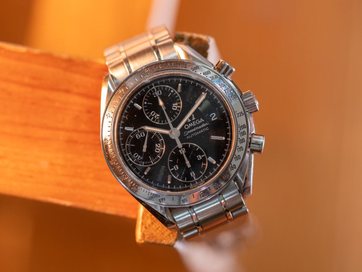 Omega Uhren: Omega Speedmaster automatique – Gebraucht aus Genève von Hiakoo 4