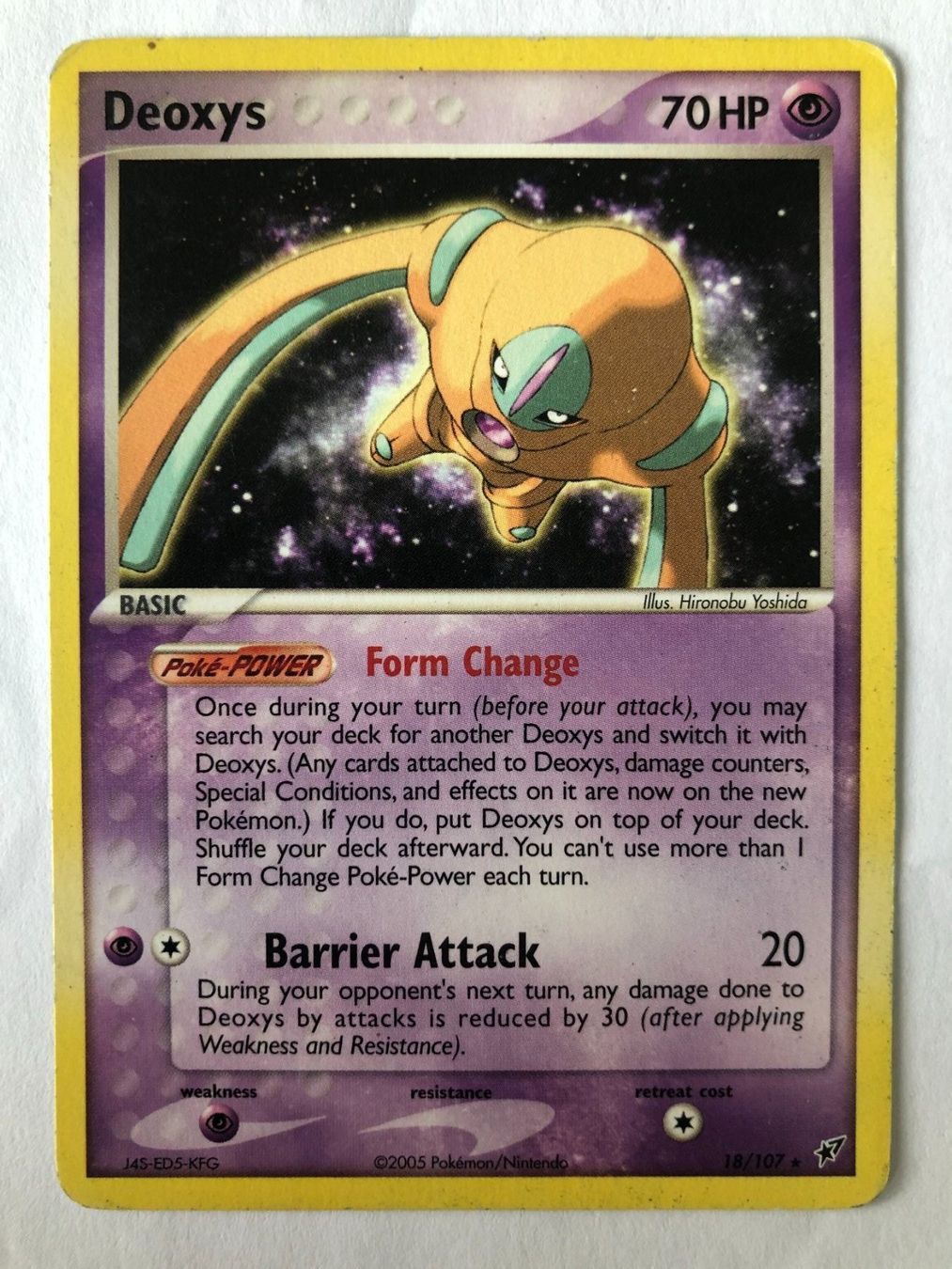Pokémon Carte collezionabili: Deoxys - Pokemon – Usato da Nussbaumen AG venduto da Bika-Shop