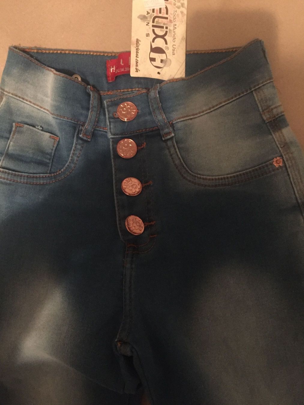Jeans: Brasilianische Elastische hochgesch.Hose – Nuovo e nell'imballaggio originale da Zell  ZH venduto da maria0100 1