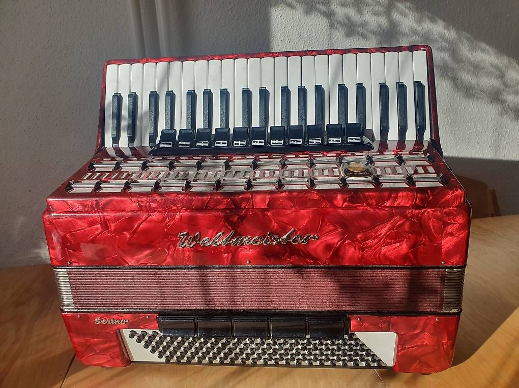 Strumenti musicali: Akkordeon Weltmeister Serino – Usato da Herisau venduto da Cisha2 4