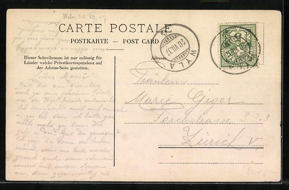 Cartoline postali: Wila /Tösstal, Teilansicht mit Kirche – Usato da Berlin venduto da bartko-reher 1
