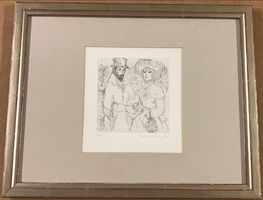 Radierung von Rose Marie Joray 1976    (ID 6155)