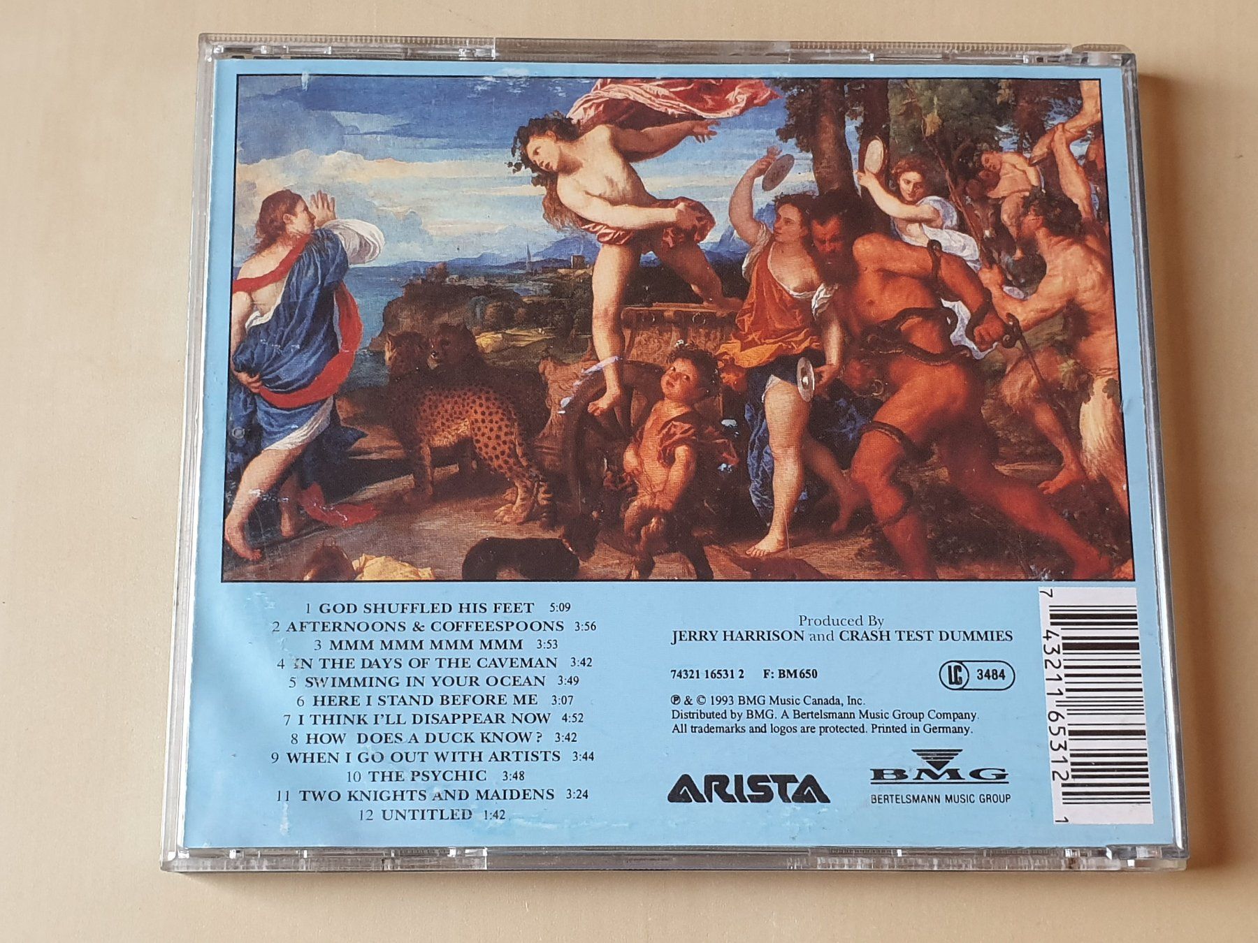 CDs: Crash Test Dummies God Shuffled His Feet – Gebraucht aus Stansstad von collectorsshop 1