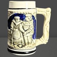 🍻 Spezieller Sammler-Bierkrug – Vintage 1960er! 🎭