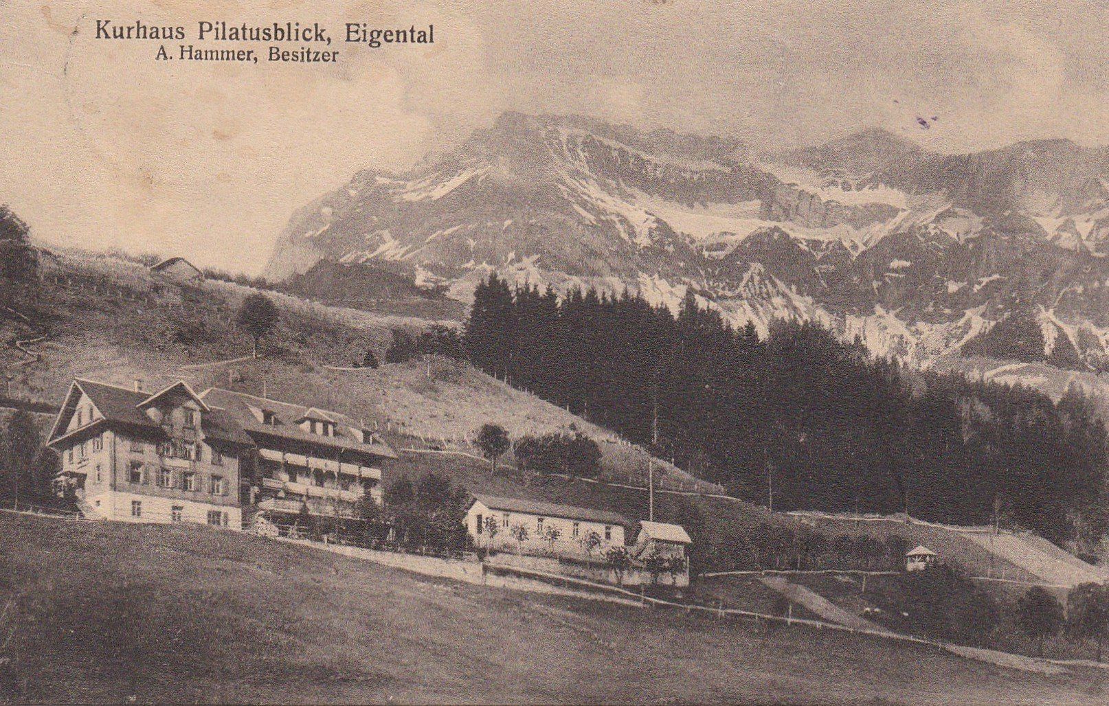 Cartoline postali: AK - Eigental - gel. 31.12.1917 – Usato da Fribourg venduto da schnalla92