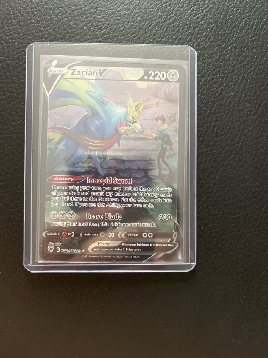 Pokémon Carte collezionabili: Zacian V – Nuovo (secondo la descrizione) da Dübendorf venduto da LCDH55