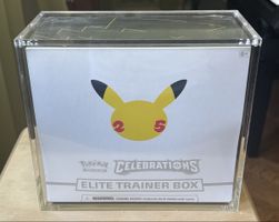 Pokemon TCG 25th Anniversary Celebrations ETB + Acrylbox