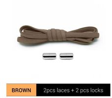 Elastische Schnürsenkel braun