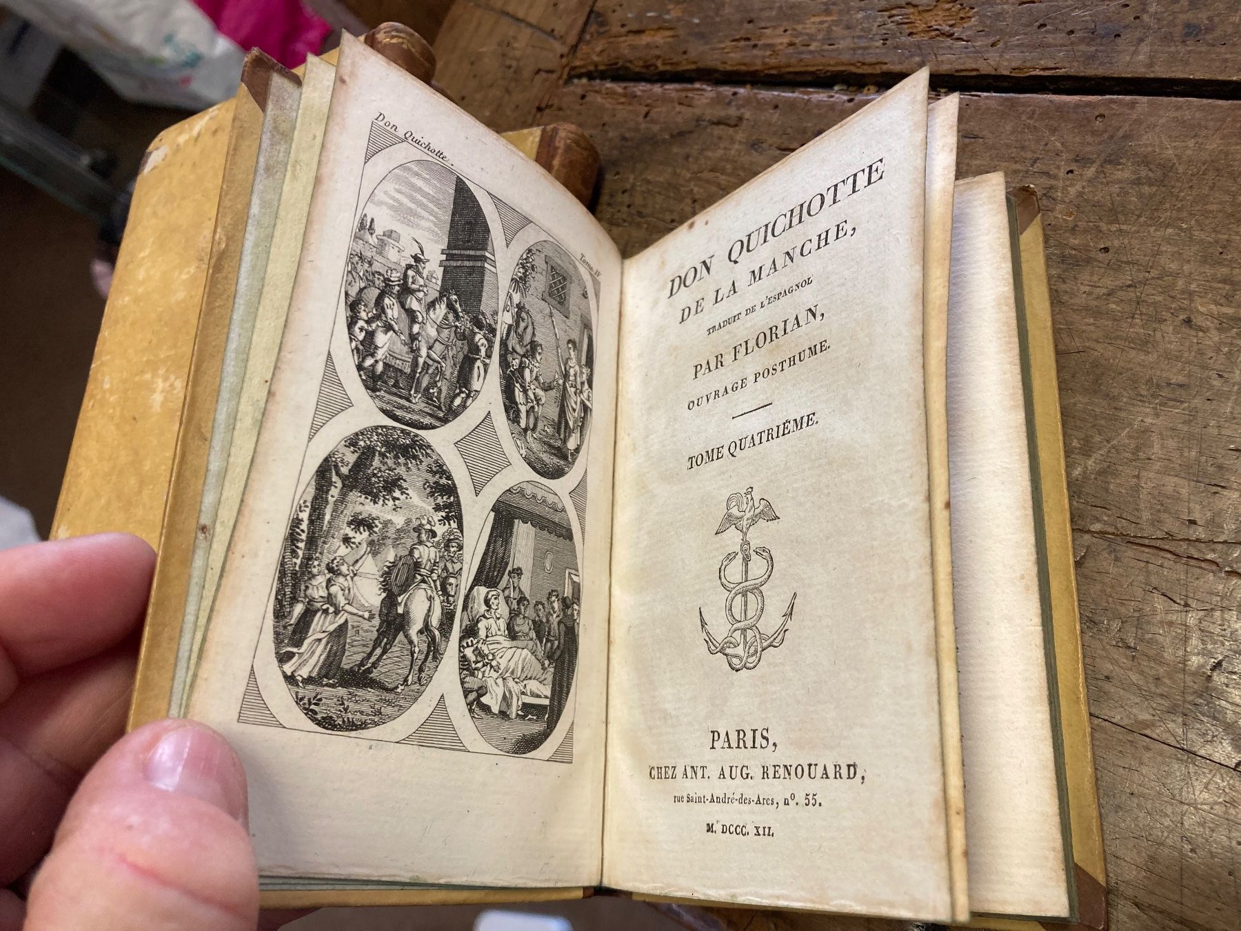 Bücher: Don Quichotte de la Manche FLORIAN 4 Bände – Gebraucht aus Bern von Jwpm66 6