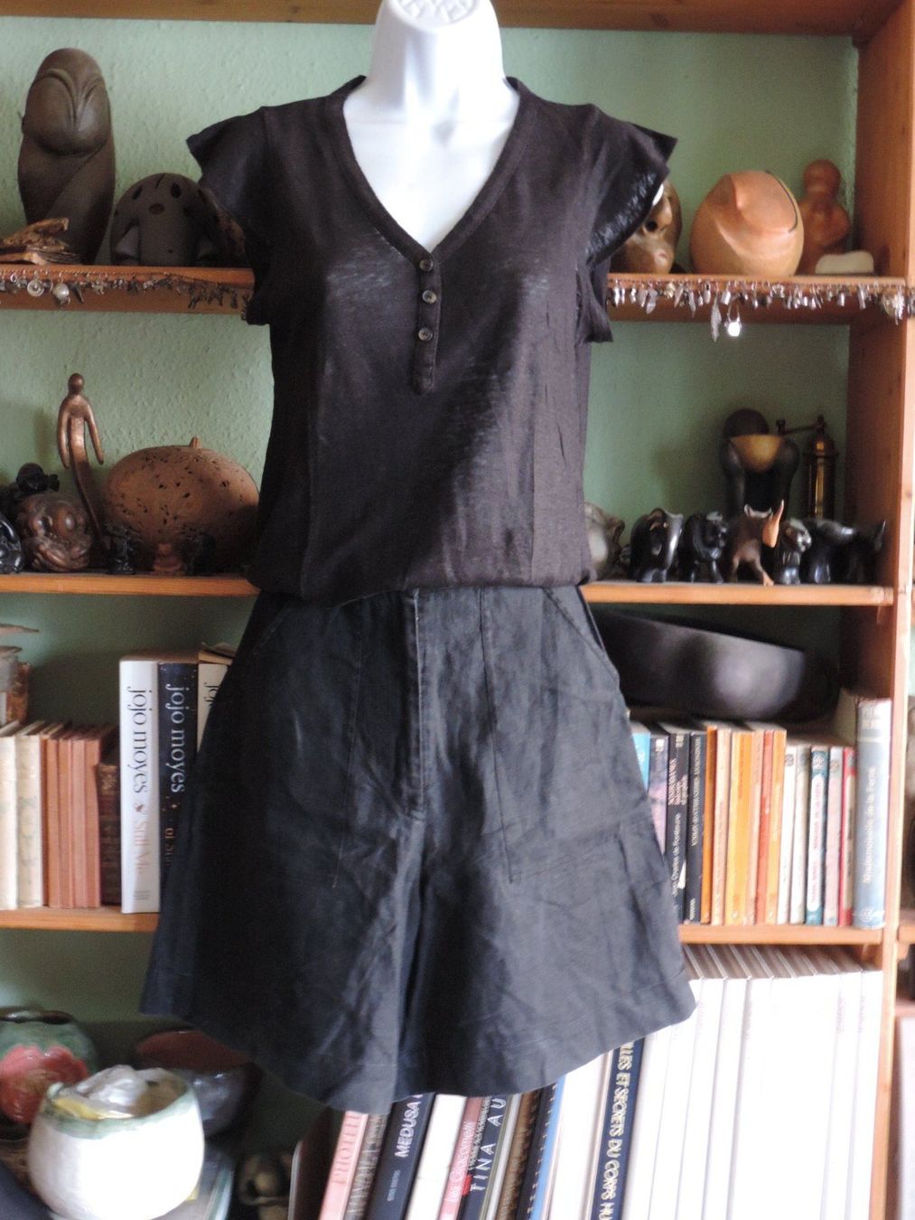 Lotti di vestiti: ensemble lin noir – Usato da Genève venduto da Axelle333 2