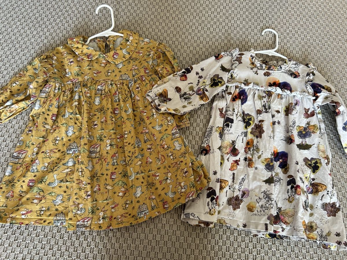 Next Robes et jupes: Two Children Dresses Pattern Size 98/104 – D'occasion à Zürich par mar_d7zz