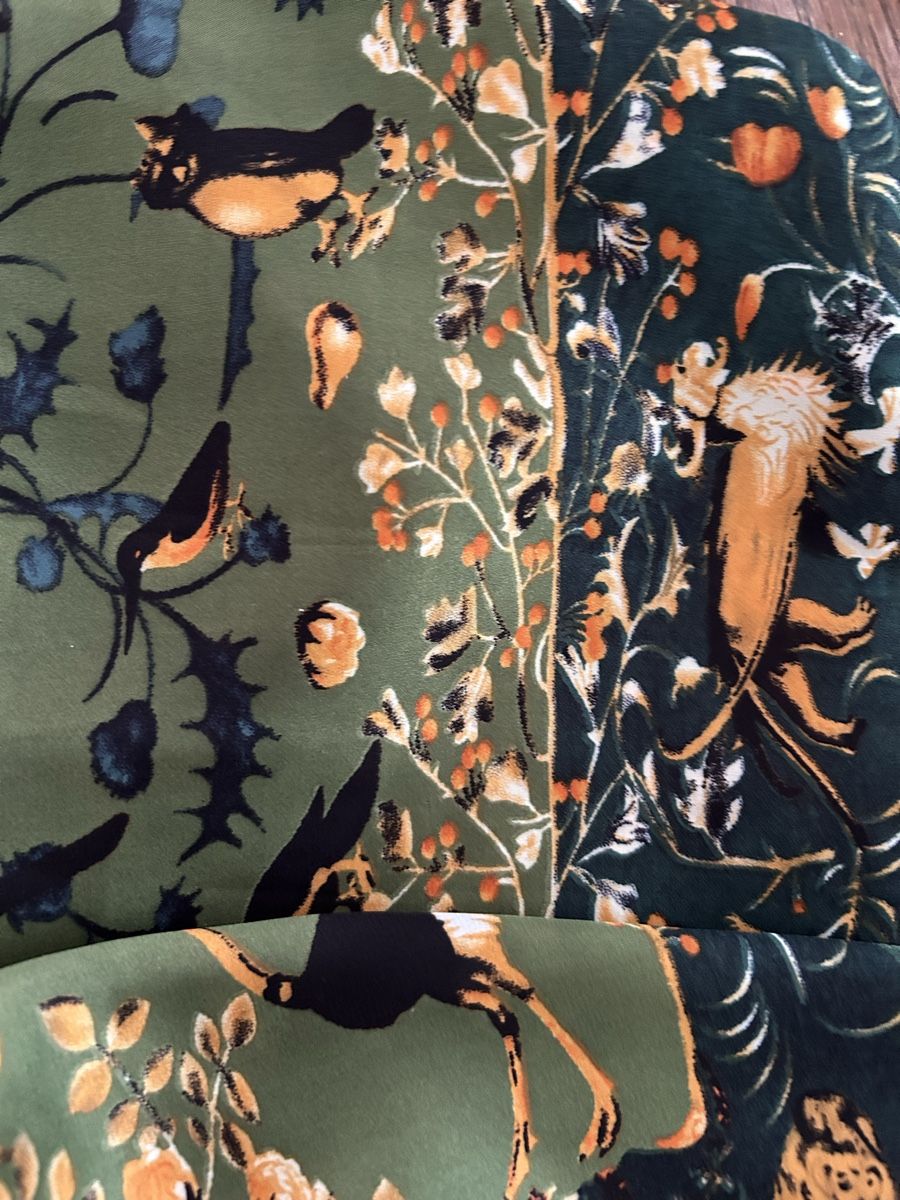 Foulards, Tücher & Schals: Foulard mit Straussen – Neu (gemäss Beschreibung) aus Hofstetten SO von Treasurefinds 2