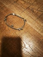 Vintage Fussketteli, Silber, mit Glöckchen, Top Zustand
