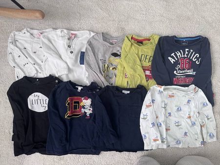 Langarmshirts Grösse 80-86