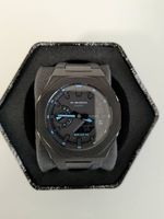 Casio G-Shock A-2100 Custom Mod (PVD Noir / Turquoise)