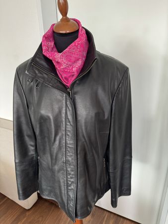 Lederjacke aus Lammnappa