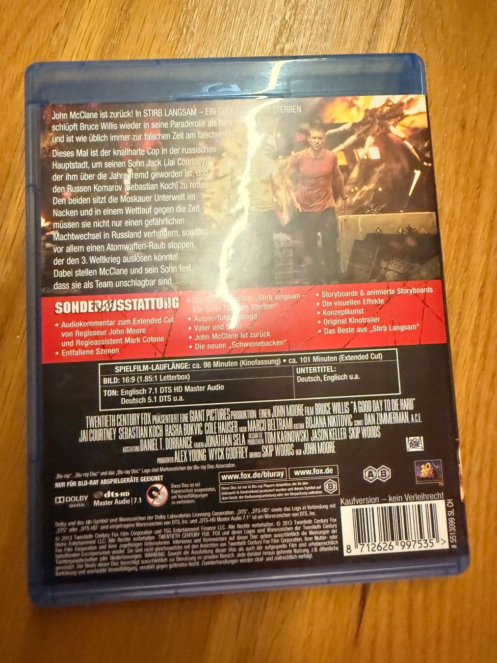 Tutti i DVDs: Verkaufe Bluray "Stirb Langsam 5" – Usato da Lungern venduto da Jopae 1