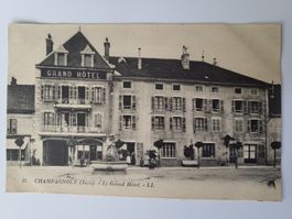 Ansichtskarte Champagnole Jura Le Grand Hotel alt Rmu