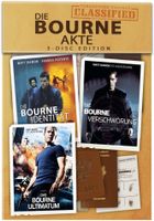 Die Bourne Akte - The Bourne Files - Bourne 1-3 (3 DVDs)