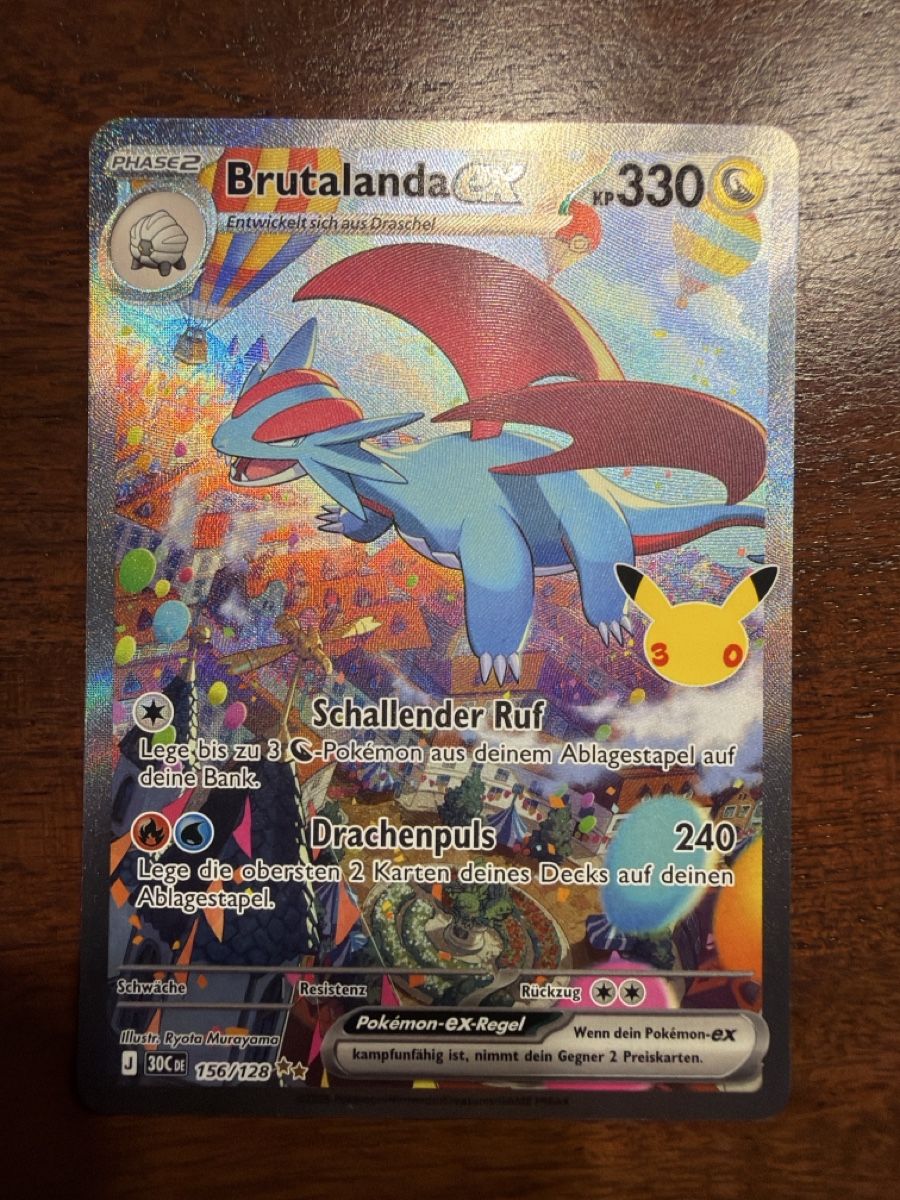 Pokémon Sammelbilder & Trading cards: Brutalanda ex (30C 156) – Neu (gemäss Beschreibung) aus Emmenbrücke von Pack_Ripper