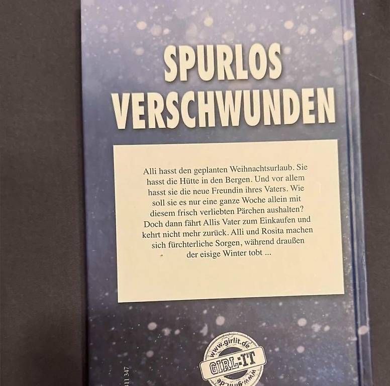 Bücher: Spurlos Verschwunden – Gebraucht aus Marbach SG von Rob_sta 1