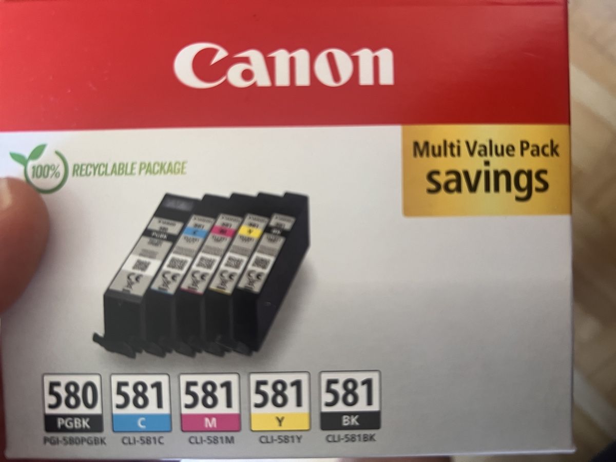Canon Cartouches & Toner: Cartouches d'encre Canon CLI-581 – Neuf avec emballage d'origine à Grandson par RioDeltaLima