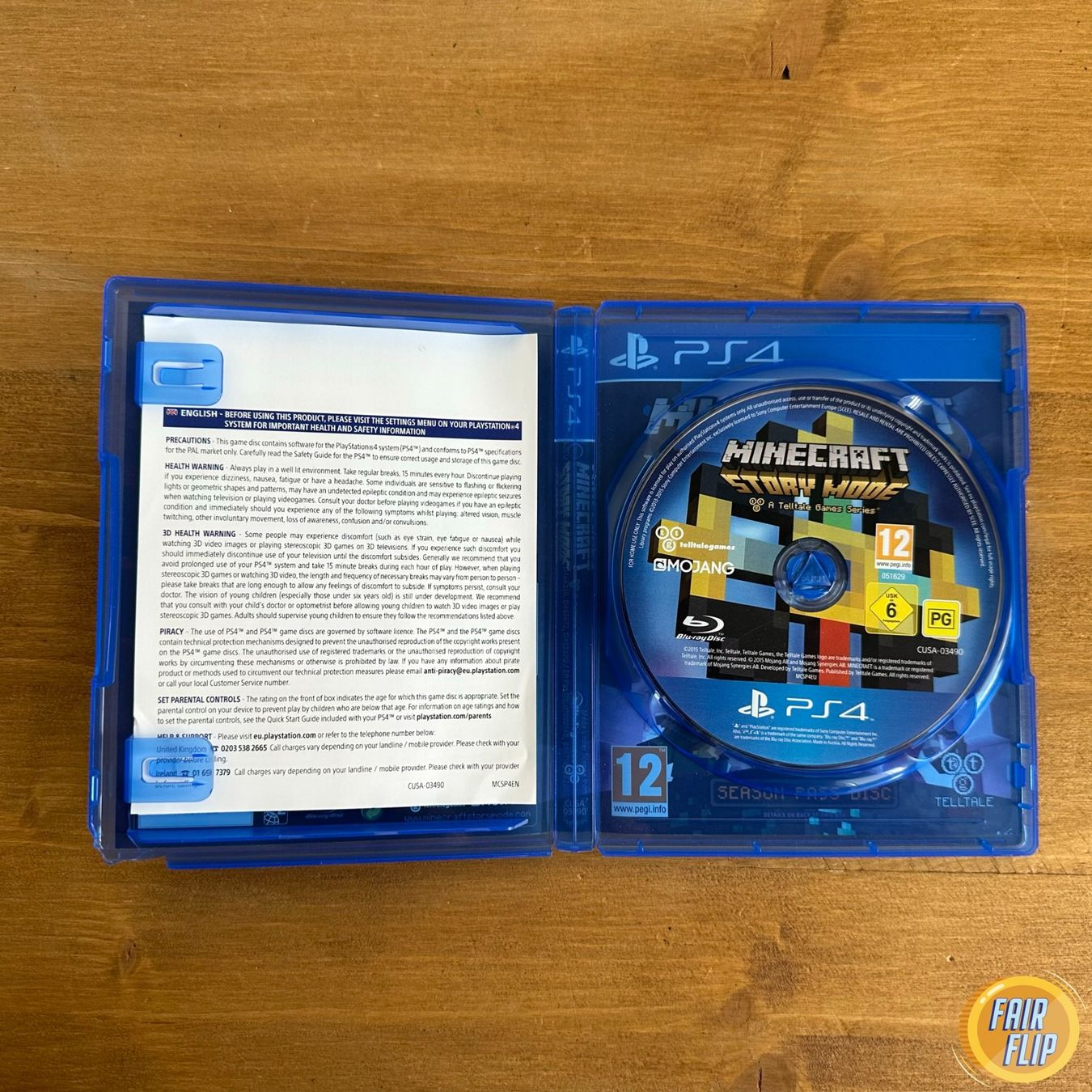 Giochi: PS4 Minecraft: Story Mode – Usato da Luzern venduto da fairflip 1
