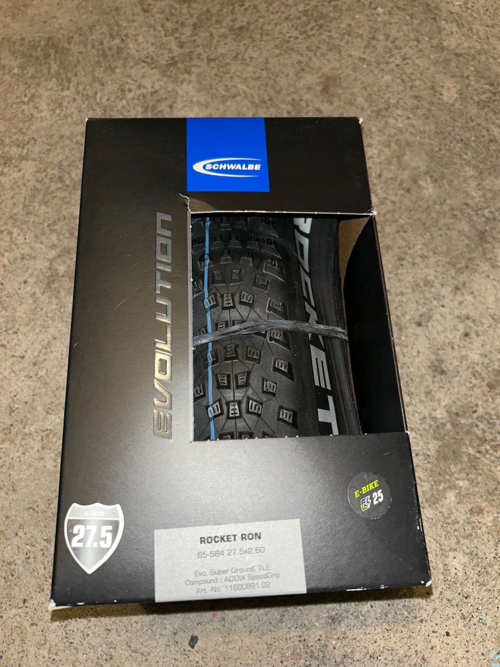 Pezzi di ricambio: Schwalbe Rocket Ron EVO Addix SpeedGrip 27.5x2.60 – Nuovo e nell'imballaggio originale da Wädenswil venduto da razil