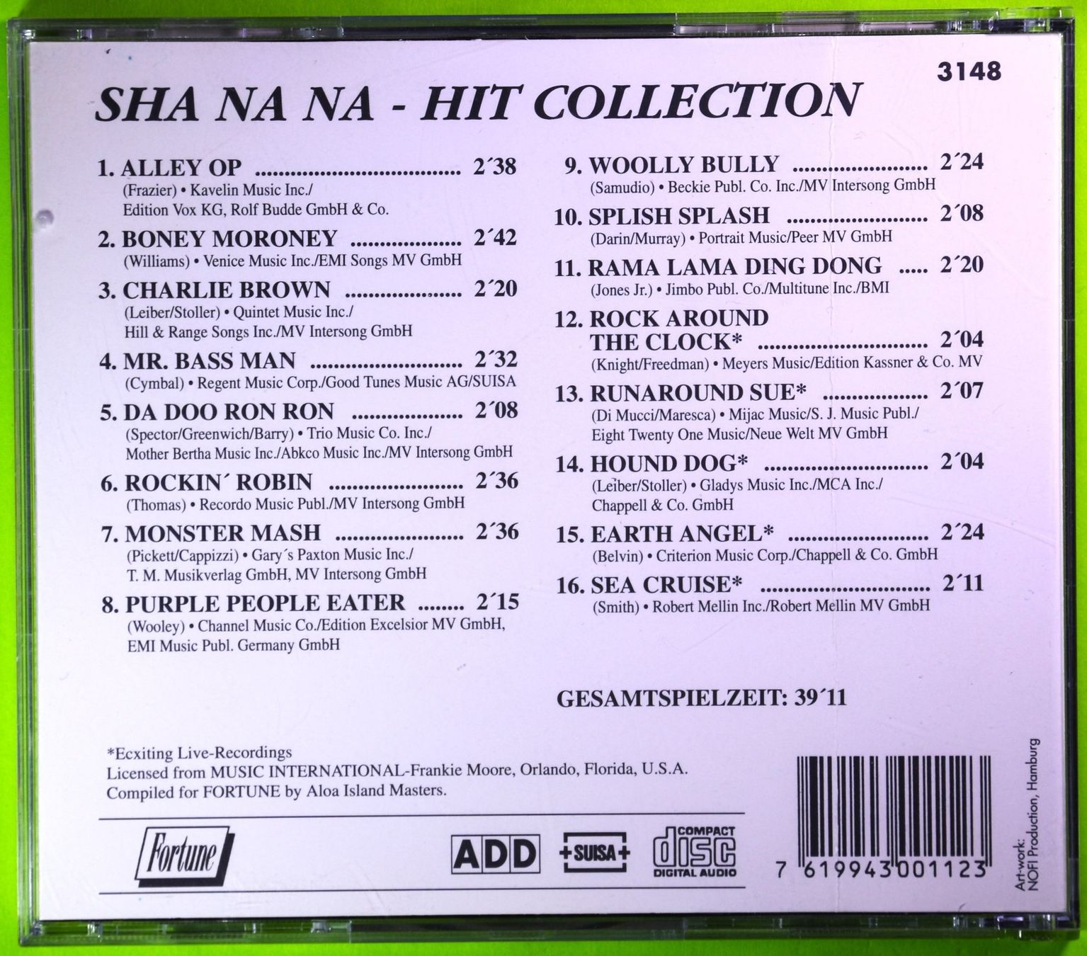 CD: SHA-NA-NA  /  HIT COLLECTION – Nuovo (secondo la descrizione) da Luzern venduto da piro12 1