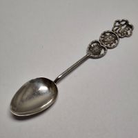 Vintage Silberlöffel Hong Kong – Chinesische Zeichen Fu Lu S