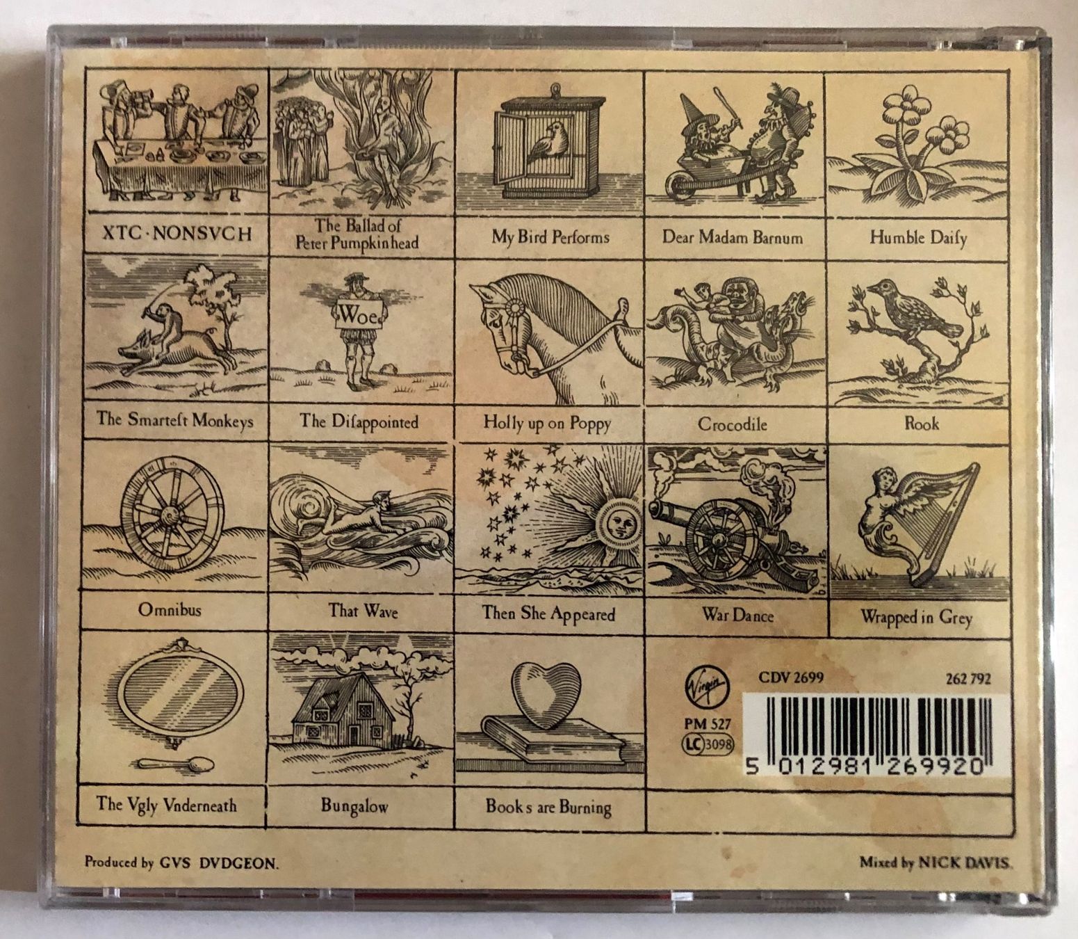CDs: XTC - NONSUCH – D'occasion à Poliez-Pittet par Newtown-Records 1