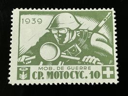 Soldatenmarke Cp Motocycle 10 2.WK ungestempelt