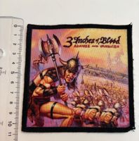 3 INCHES OF BLOOD -  Patch Aufnäher Speed Metal Heavy Metal