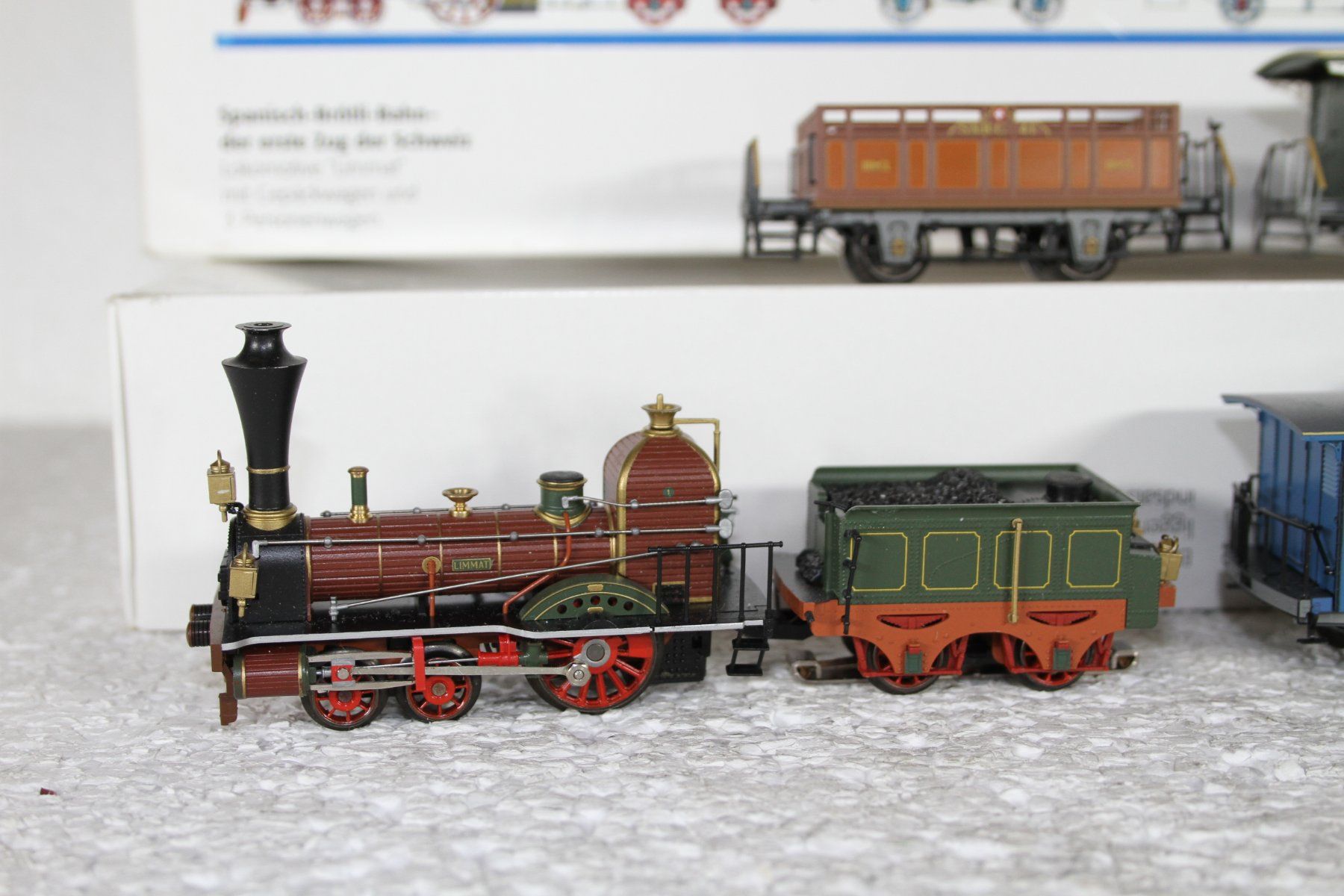 Märklin Modellini di ferrovie: Märklin 28471 SNB Spanisch Brötli Bahn Set – Usato da Triesen venduto da gleis8 1