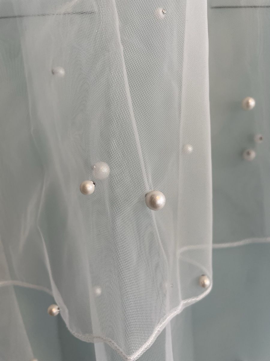 Bolero: Braut Cape/ Bolero mit Perlen Hochzeit – Nuovo (secondo la descrizione) da Uitikon Waldegg venduto da ste_7ck7 3