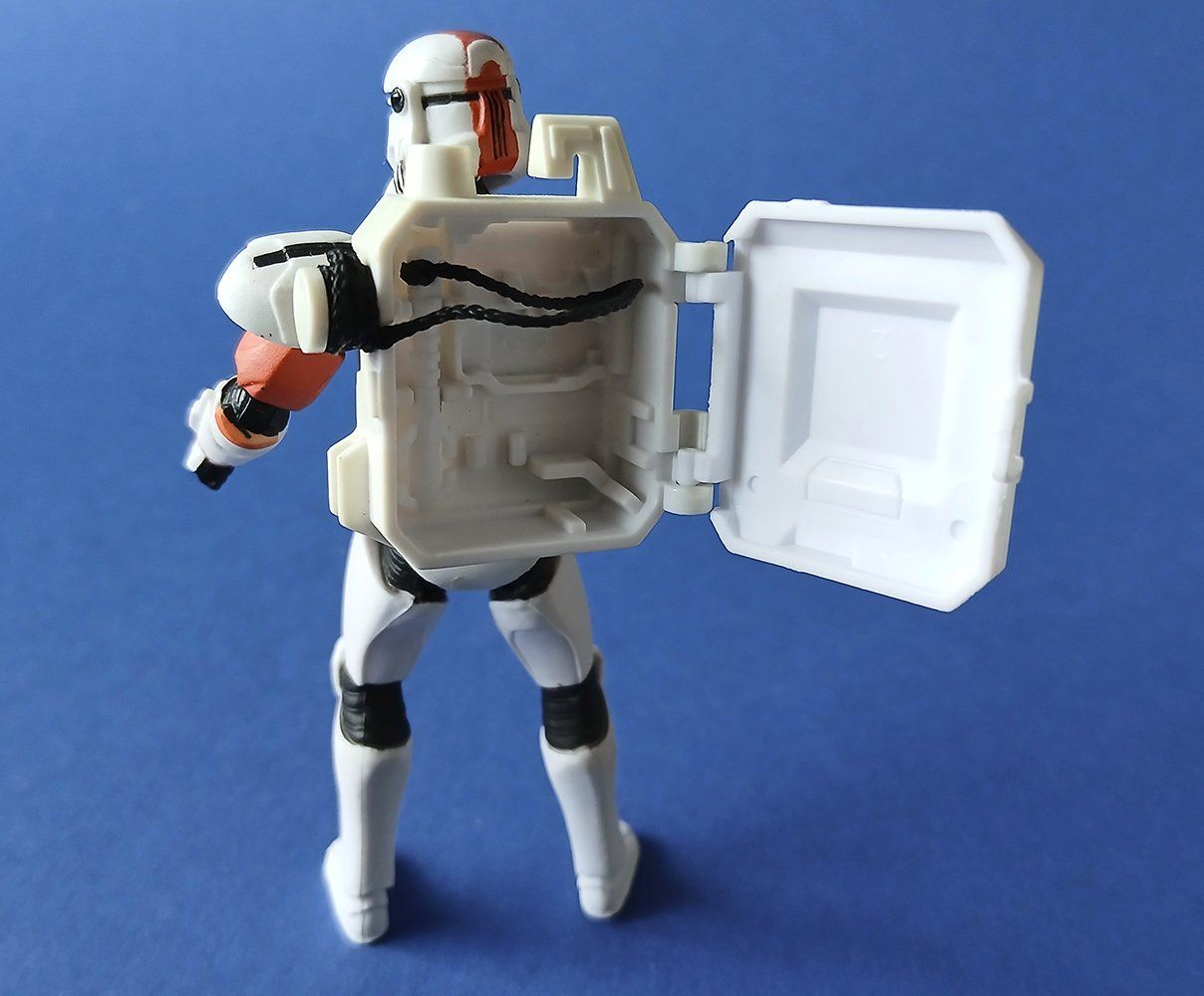 Hasbro Statuette: Star Wars CLONE COMMANDER BOSS Delta Squad Hasbro 2012 – Usato da Bern venduto da felix40 3