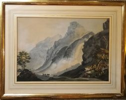 CASPAR WOLF 1735 - 1783 ATTRIBUÉ 