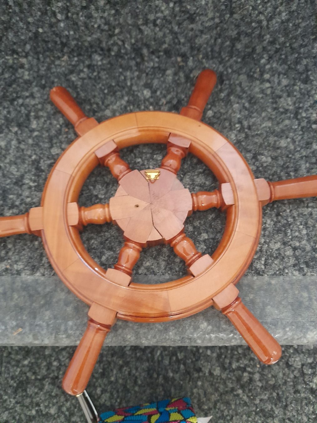 Toutes les décorations: Schiffssteuerrad aus Holz – D'occasion à Glattbrugg par B_B 1