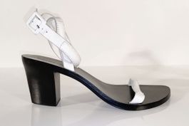 Alexander Wang Leder Sandalen Pumps weiss Gr. 41