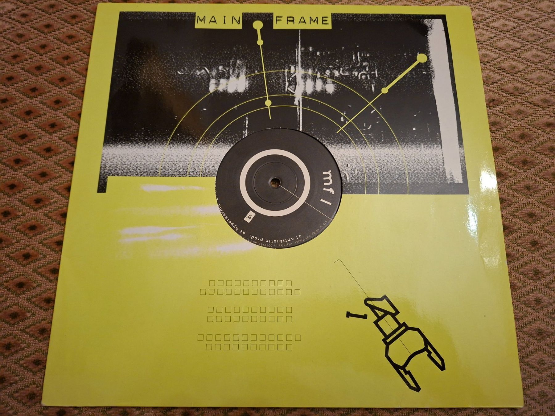 Dischi in vinile: Hardcore/Acid 12" Maxi - Main Frame - MF 1 - 1993 – Usato da Bernex venduto da Wannabehasbeen01