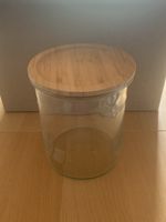 Vorratsglas Glas mit Holzdeckel 1 Stück