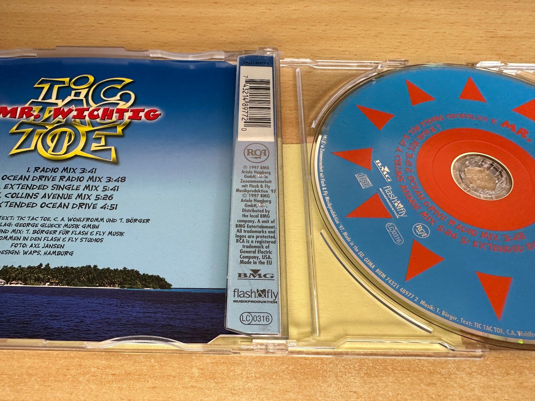 CDs: Tic Tac Toe – Mr. Wichtig - Single CD – Gebraucht aus Rikon im Tösstal von Alpenmutz 1